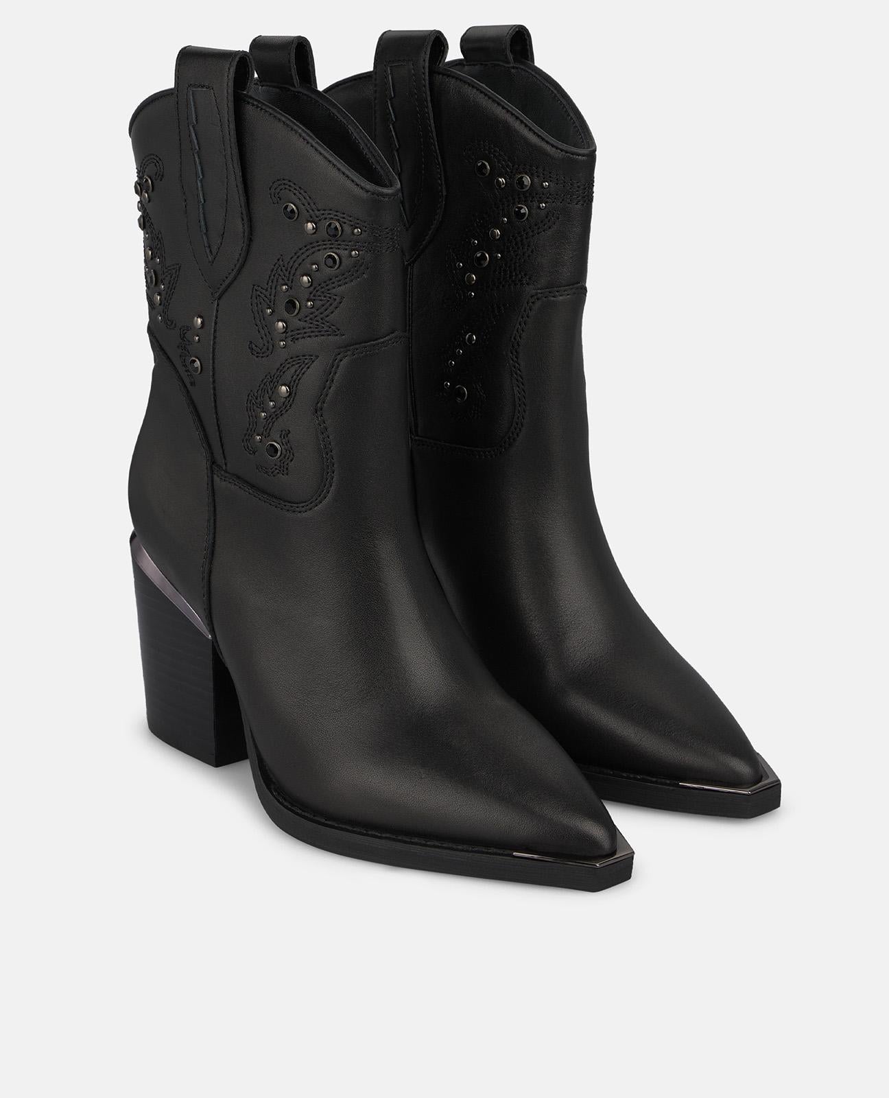 alma-en-pena-napa-leather-cowboy-boots-stiefeletten-schwarz-7-5-cm image 2