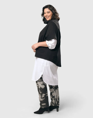 alembika-urban-crisp-tunika-kleid-in-wei image 2