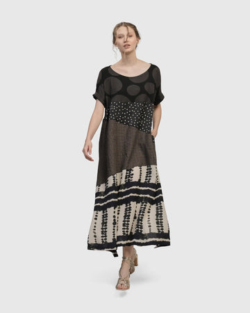 alembika-lost-city-t-shirt-maxikleid-savanna image 3