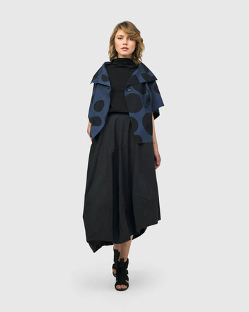 alembika-urban-bossa-cape-jacke-navy-baumwolle image 5
