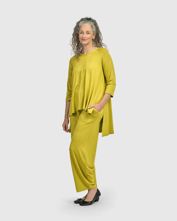 alembika-essential-hi-lo-top-lime-tunika-oberteil image 3