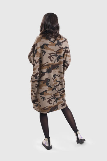 alembika-urban-dolman-kleid-damen-braun-camo image 5
