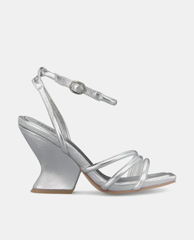 alma-en-pena-sandal-damen-sandalen-silber-riemchen-curved-heel-9cm image 1