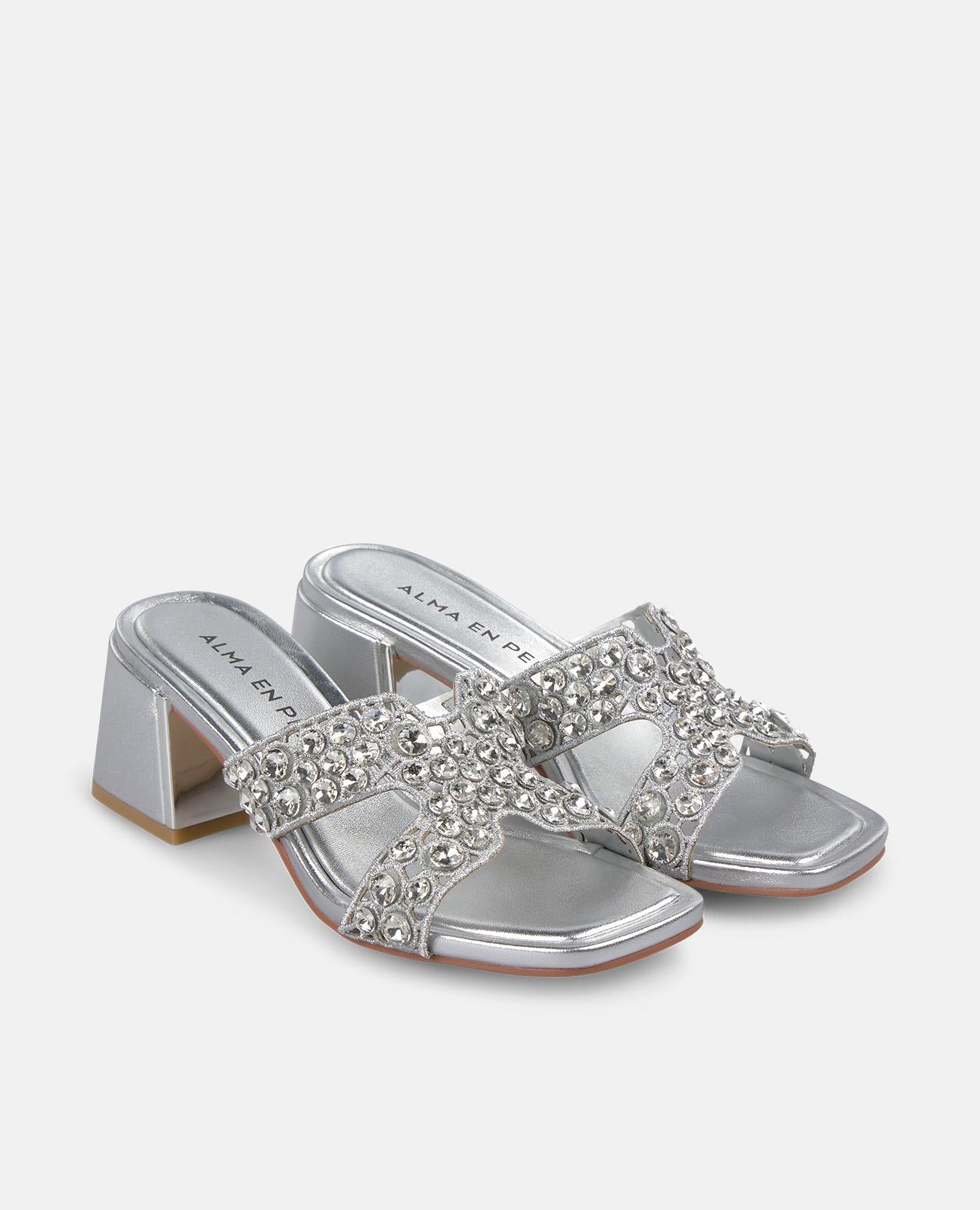alma-en-pena-spade-sandal-with-heel-sandalette-silber-6-cm image 2
