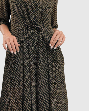 alembika-toa-chiffonkleid-chain-maxikleid image 5