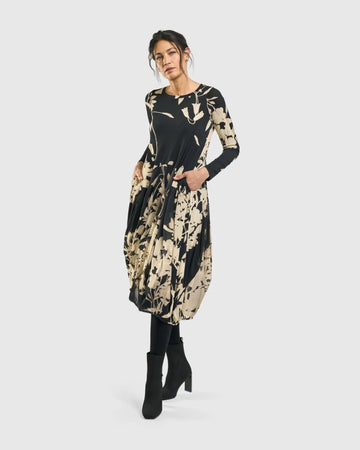 alembika-amber-cocoon-kleid-floral image 7