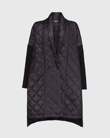 alembika-ether-clutch-coat-schwarz-damen-steppmantel-mit-daumenloch image 7