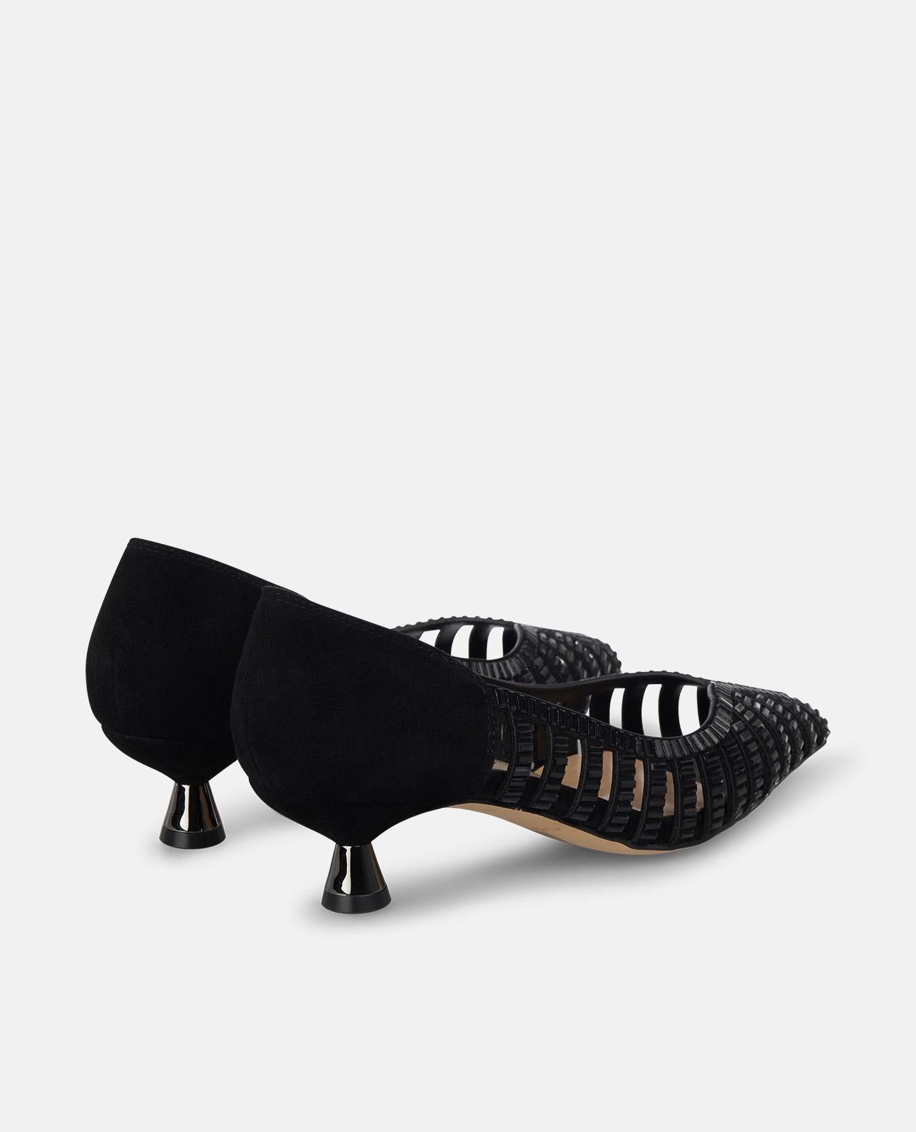 alma-en-pena-mirror-effect-mini-shoe-pumps-schwarz-4-5-cm image 3