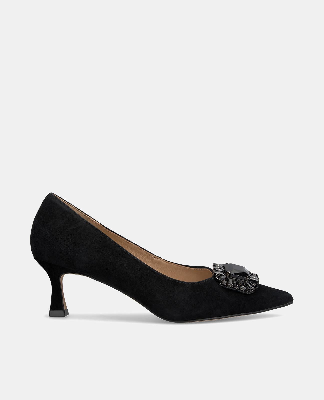 alma-en-pena-high-heel-pumps-mit-schmuckdetail-schwarz-9-5-cm image 1
