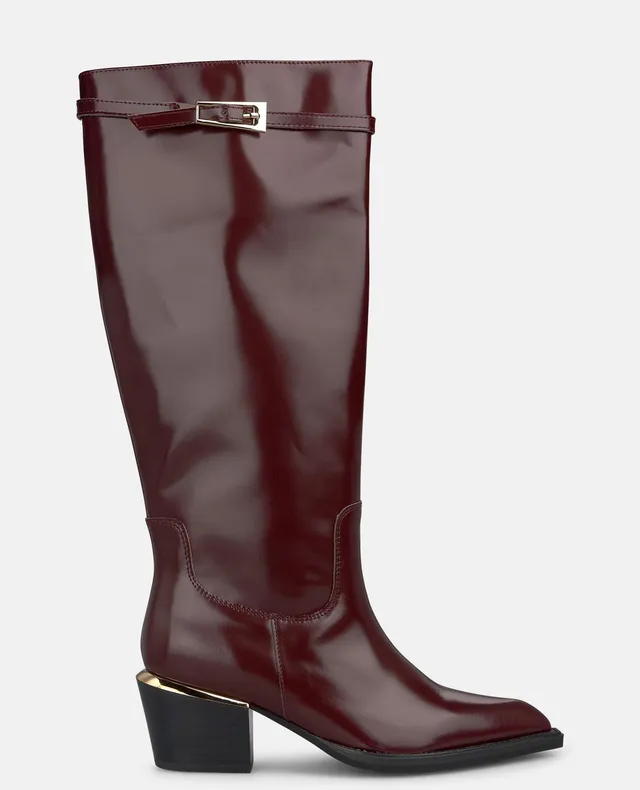 alma-en-pena-nappa-leder-stiefel-bordeaux-6-cm image 1