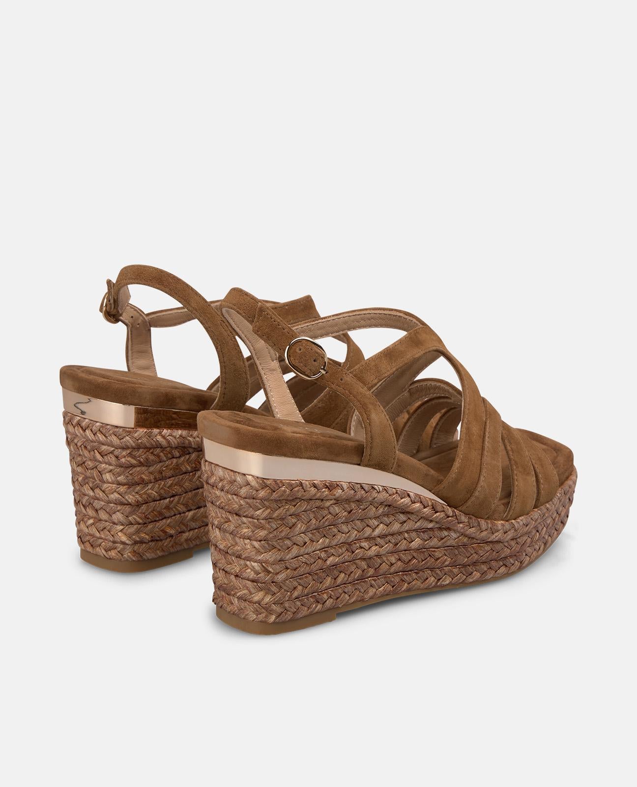 alma-en-pena-esparto-keilsandalette-karamell-9-cm-keil image 3