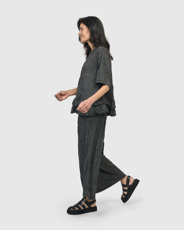 alembika-network-ruffle-tee-damen-shirt-stripes image 5