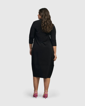 alembika-villanelle-cocoon-kleid-schwarz image 7