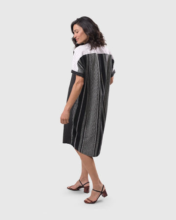 alembika-melange-go-to-shirtdress-multi image 2