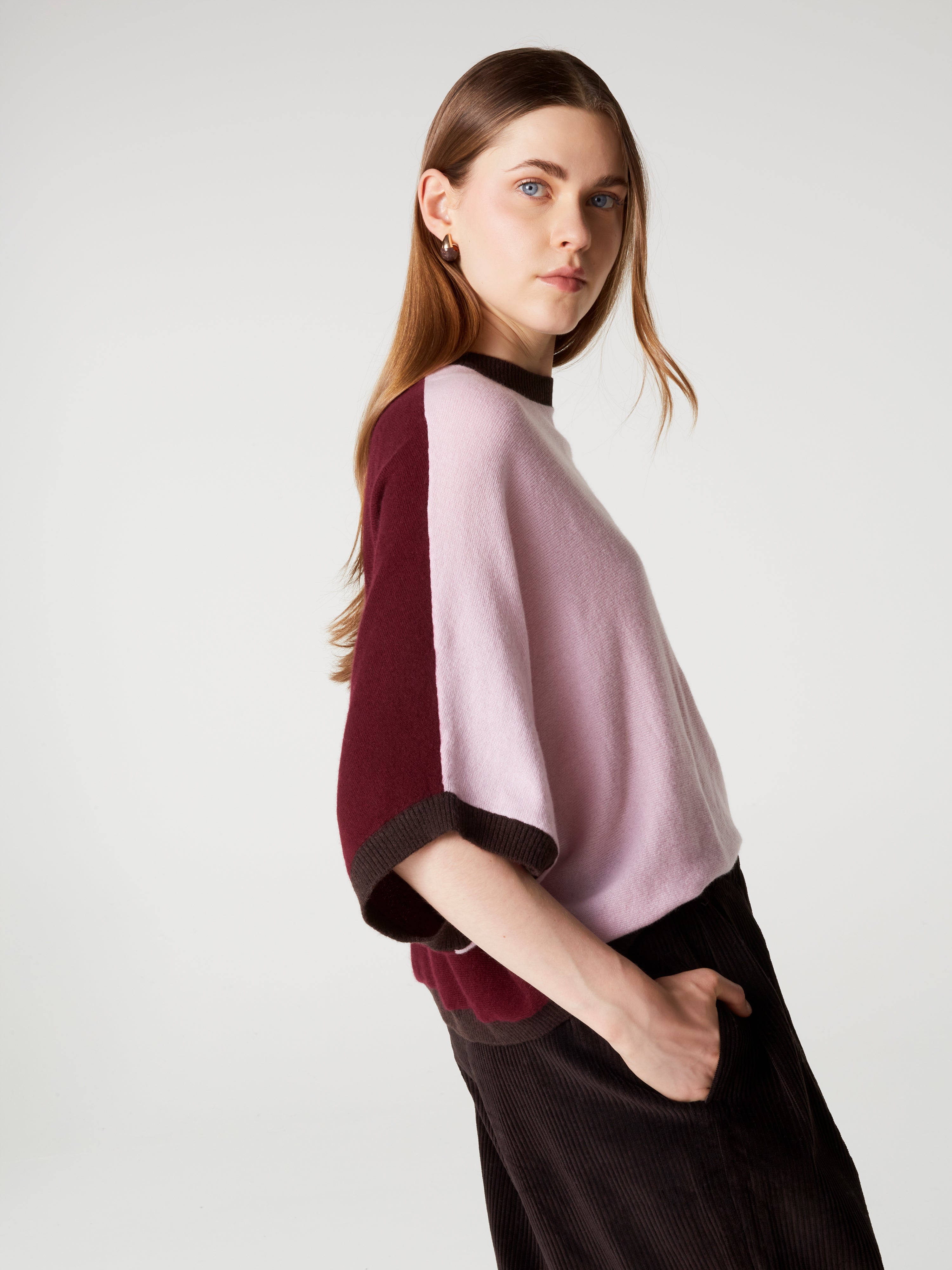 absolut-bettina-kaschmir-poncho-pullover-rundhals image 3