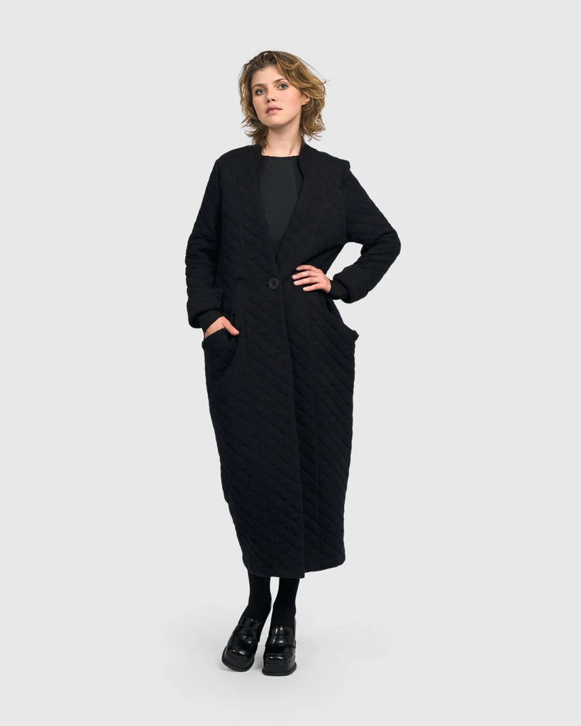 alembika-urban-esmeralda-mantel-schwarz image 1