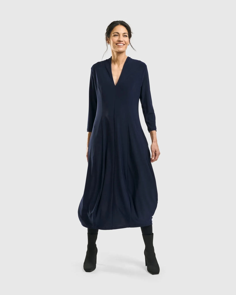 alembika-essential-cocoon-dress-night-jerseykleid image 1