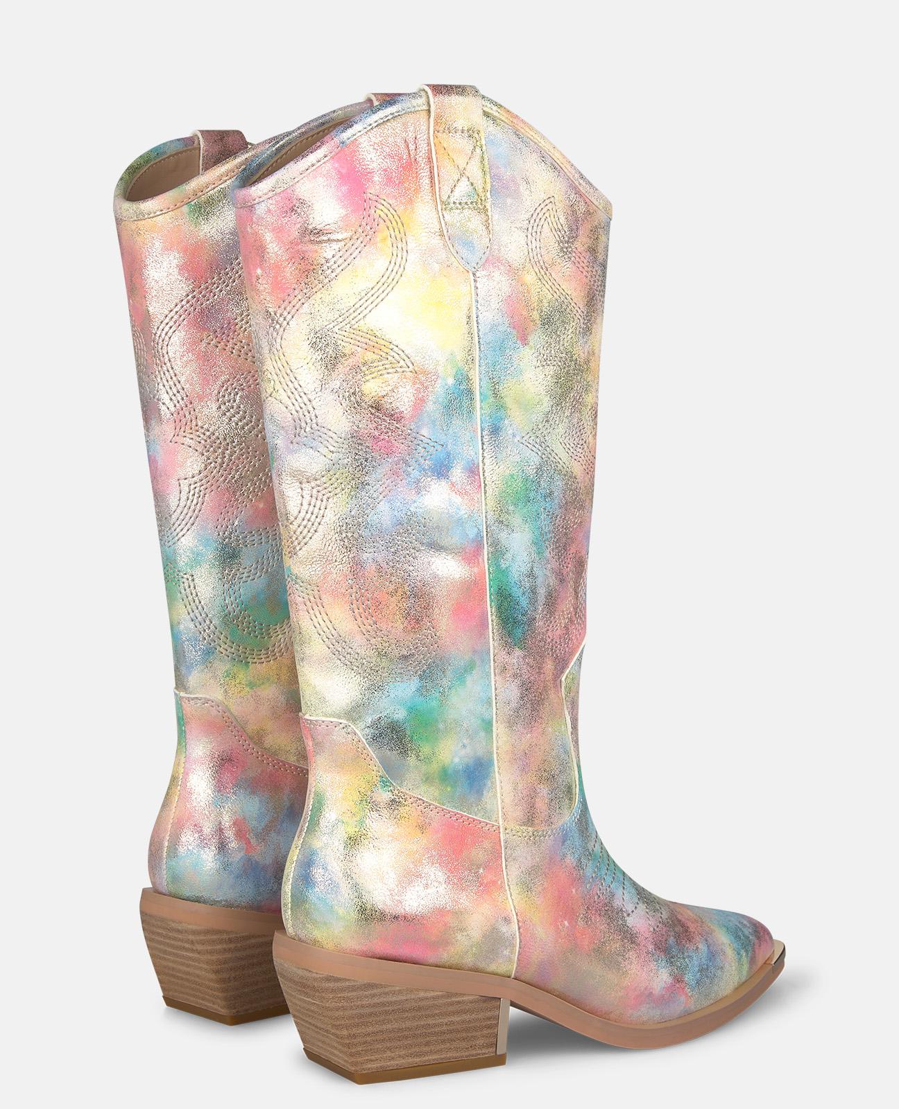 alma-en-pena-special-cowboy-boot-damen-stiefel-rosa-5-cm image 3