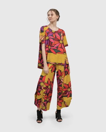alembika-wildflower-punto-pants-bouquet-damen-jersey-hose image 2