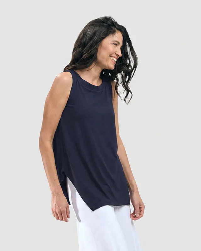 alembika-essential-cutaway-tank-top-navy-tr-gertop image 1