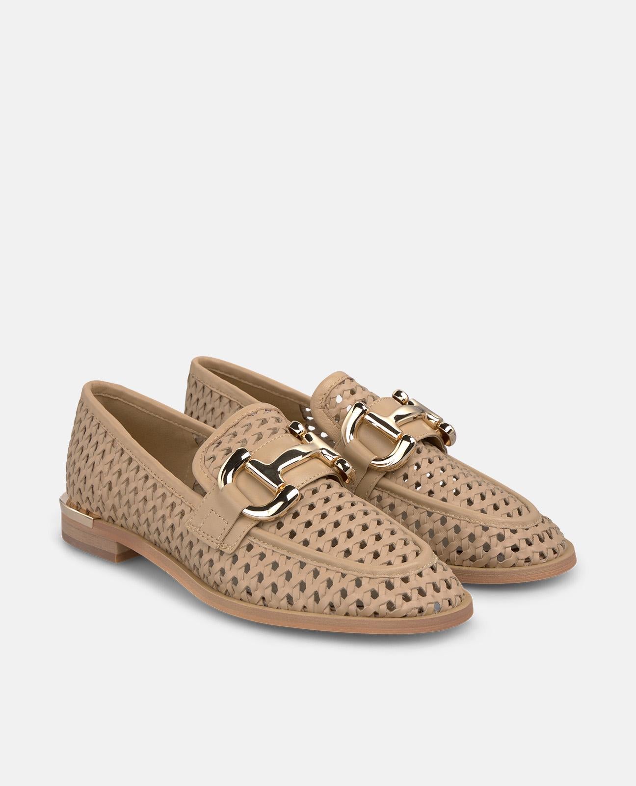 alma-en-pena-loafer-arena-nappa-mesh-metallic-2-5-cm image 2