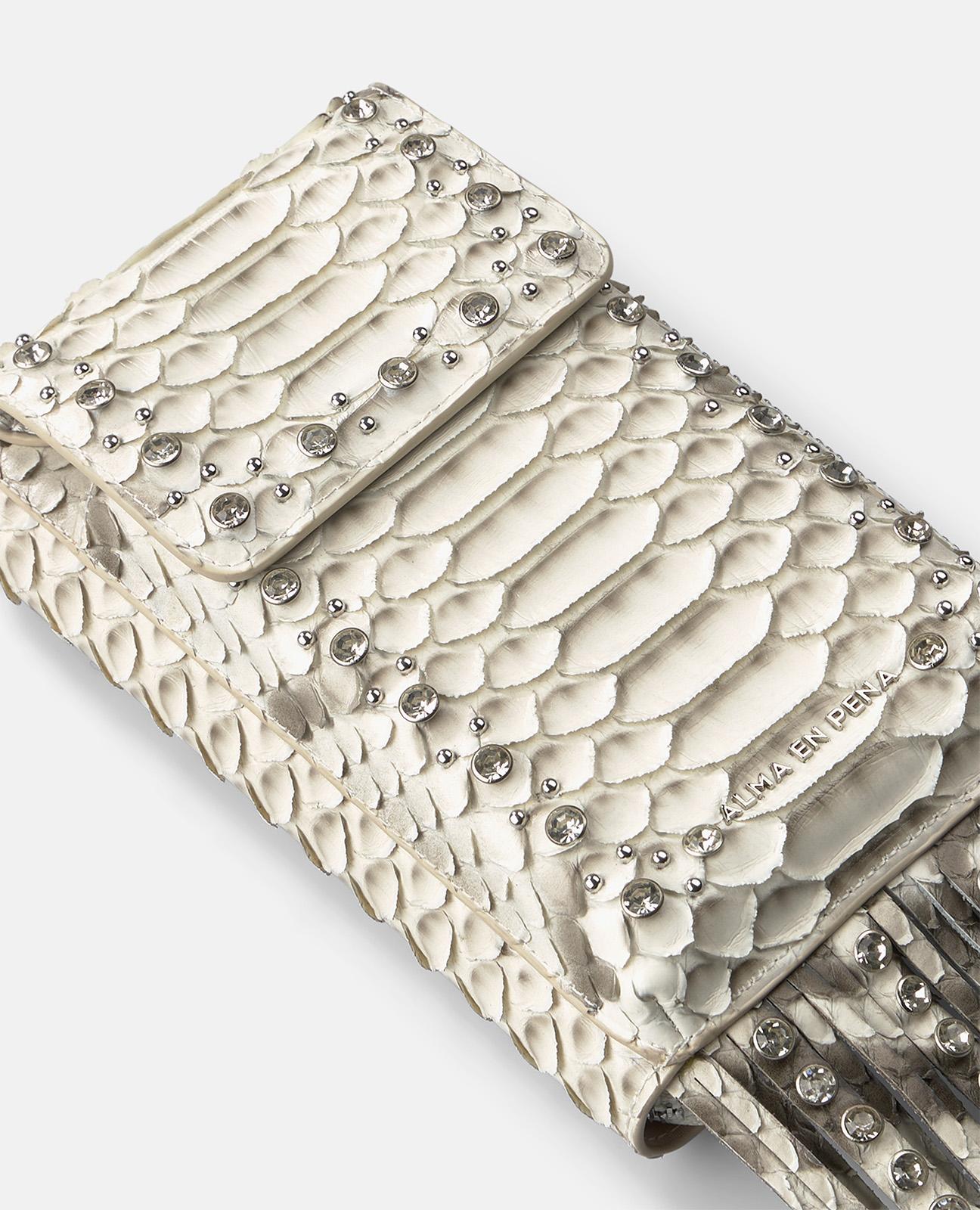 alma-en-pena-natalia-strass-clutch-tasche-grau-casual image 1