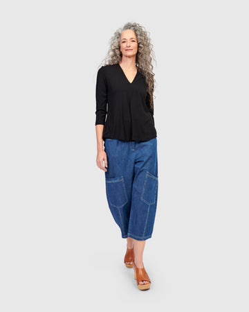 alembika-denim-palma-capri-hose-blau image 8