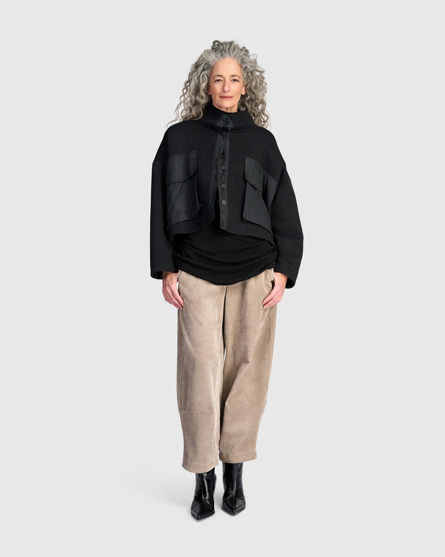 alembika-cord-lantern-pants-sand-ap701s-cordhose image 6