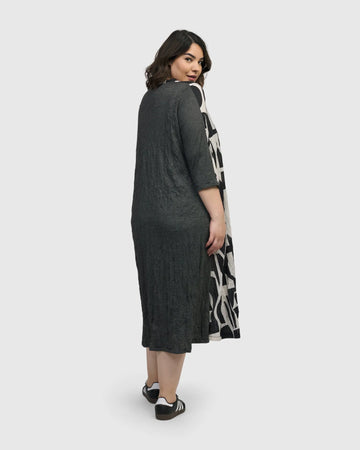 alembika-radio-midi-kleid-mono image 4