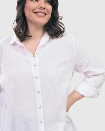 alembika-pippa-muslin-tunic-shirt-tunika-in-white image 4