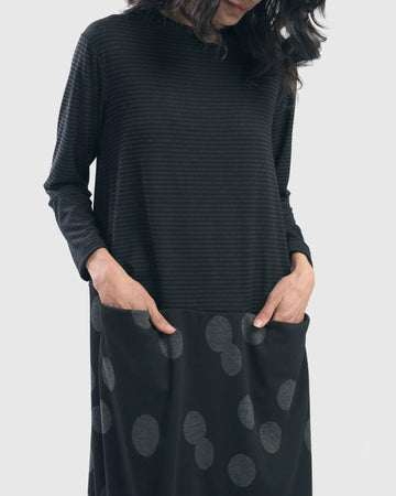 alembika-fallon-shift-kleid-circles-stripes image 6