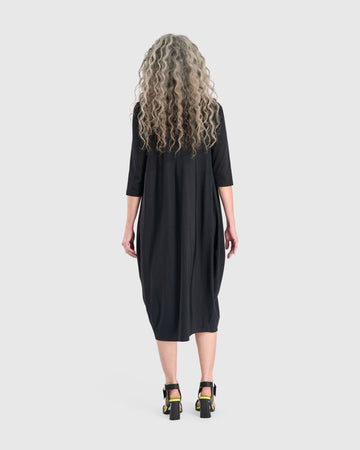 alembika-tekbika-trek-kleid-schwarz-midi image 4