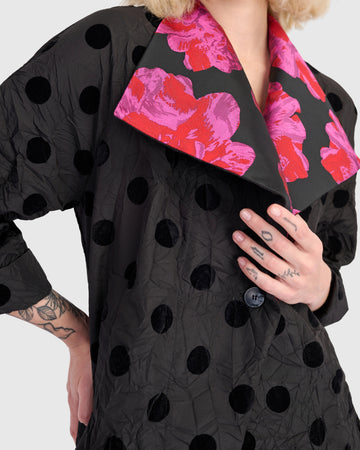 alembika-cherie-cocktail-jacke-black-dots image 5