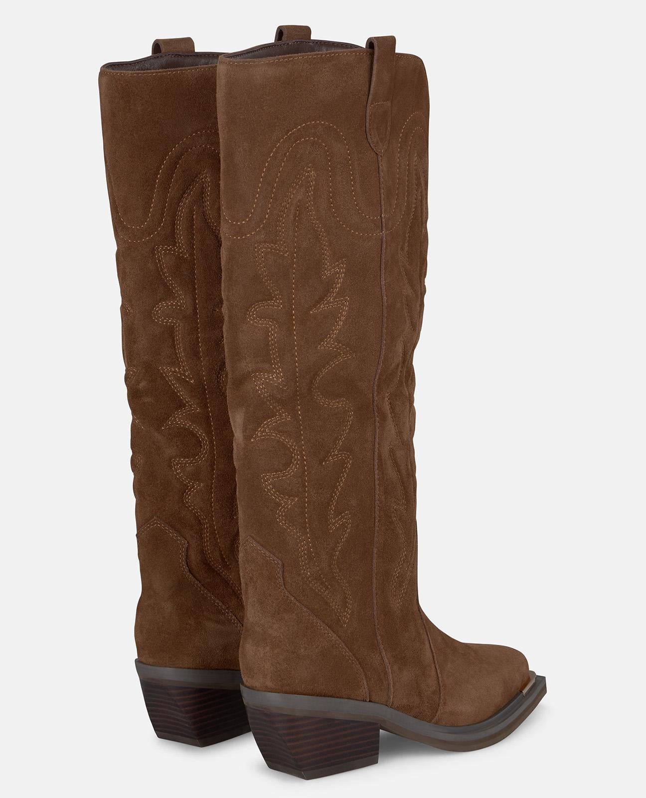 alma-en-pena-alfa-61094-cowboy-stiefel-camel-bestickt-6-cm image 3