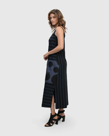 alembika-urban-maxi-tank-kleid-in-navy image 6