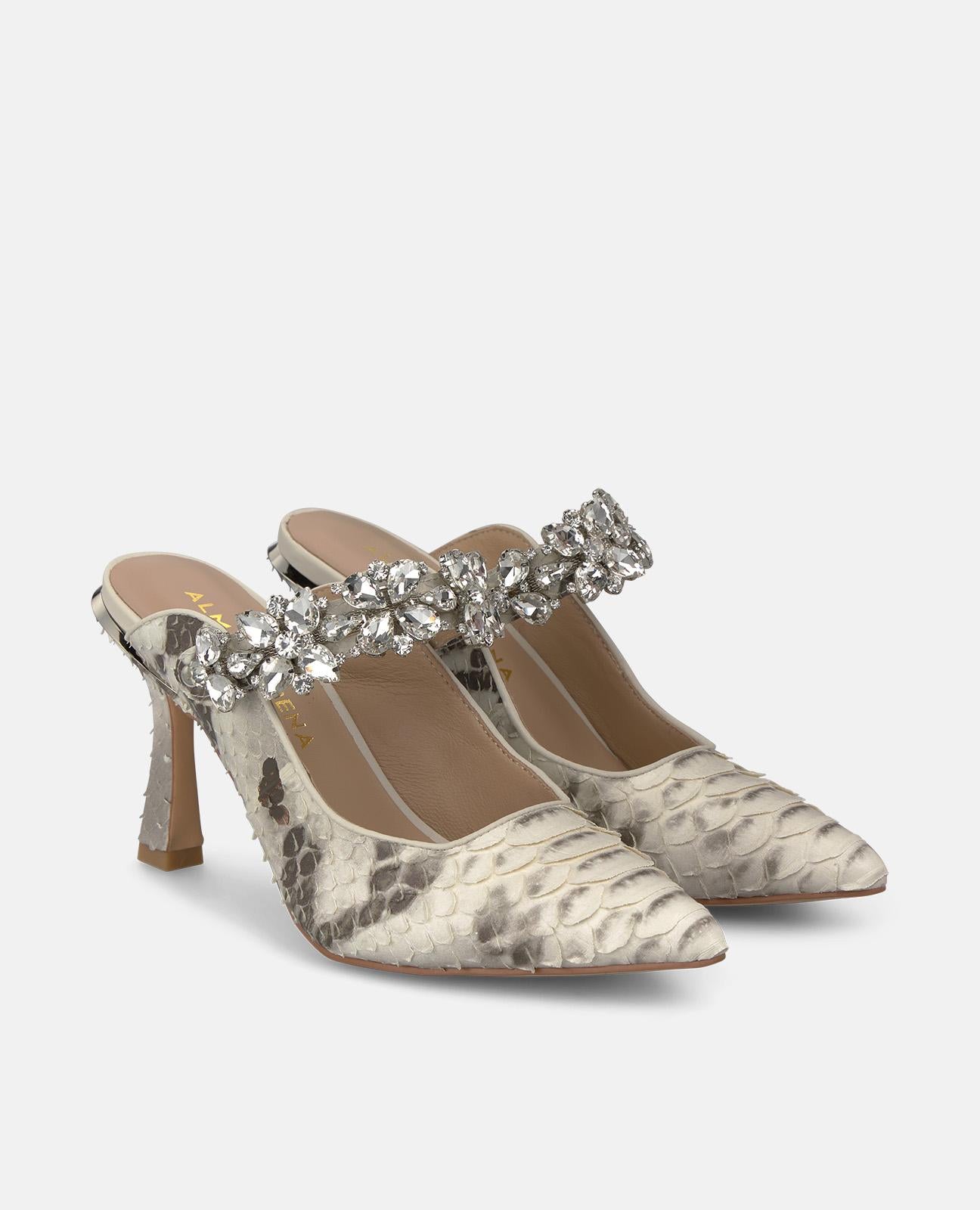 alma-en-pena-lack-slingback-pumps-wei-spitze-kappe-8-cm-absatz image 2