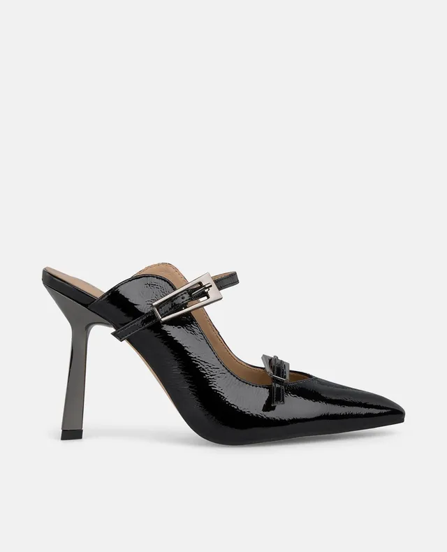 alma-en-pena-slingback-pumps-mit-doppel-schnalle-10-cm-schwarz image 1