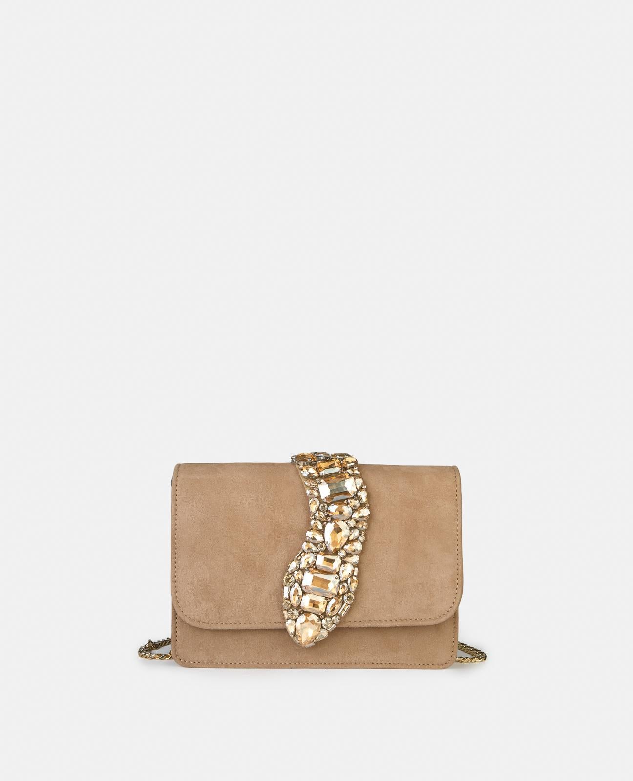 alma-en-pena-snake-flap-shoulder-bag-leder-umh-ngetasche-camel image 1