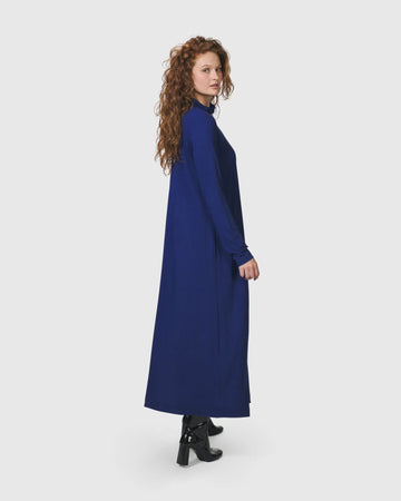 alembika-essential-a-linie-kleid-royal-blue image 5