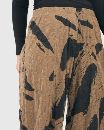 alembika-ru-crinkle-punto-pants-sepia-damen-hose image 4