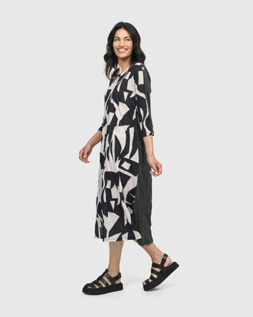 alembika-radio-midi-kleid-mono image 6