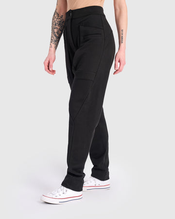 alembika-urban-tailored-terry-lounge-hose-schwarz image 3