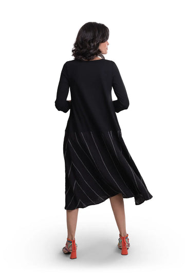 alembika-shadow-stripe-midi-dress-midi-kleid image 3