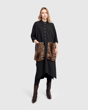 alembika-urban-cub-lounge-dress-midi-freizeitkleid-schwarz image 3