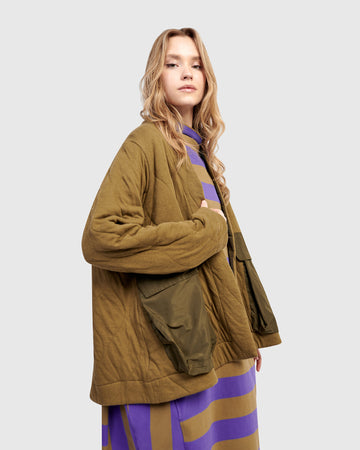 alembika-urban-parcel-quilted-jacket-khaki-steppjacke image 8