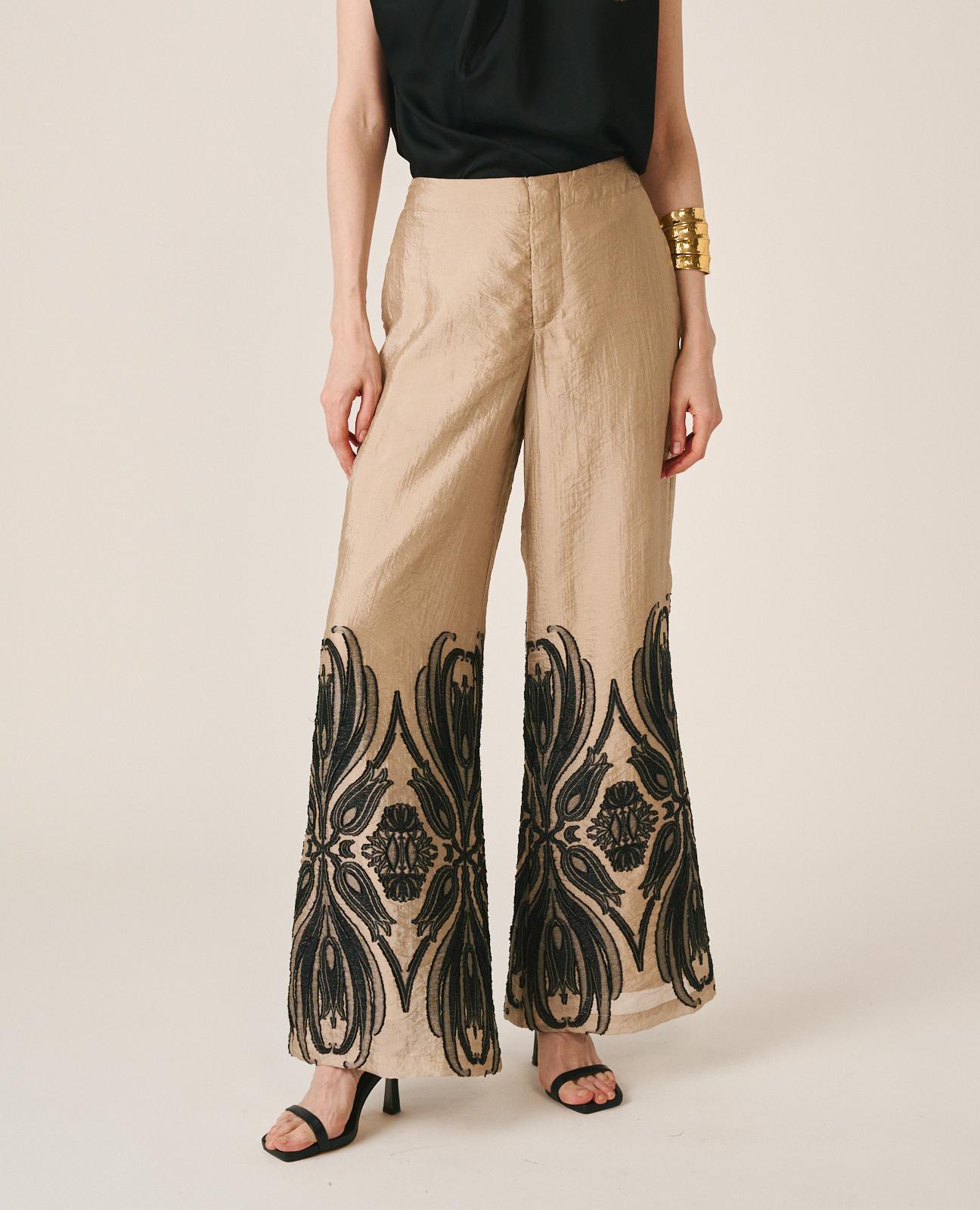 alma-en-pena-arabesco-high-waist-hose-lang-mit-print image 7