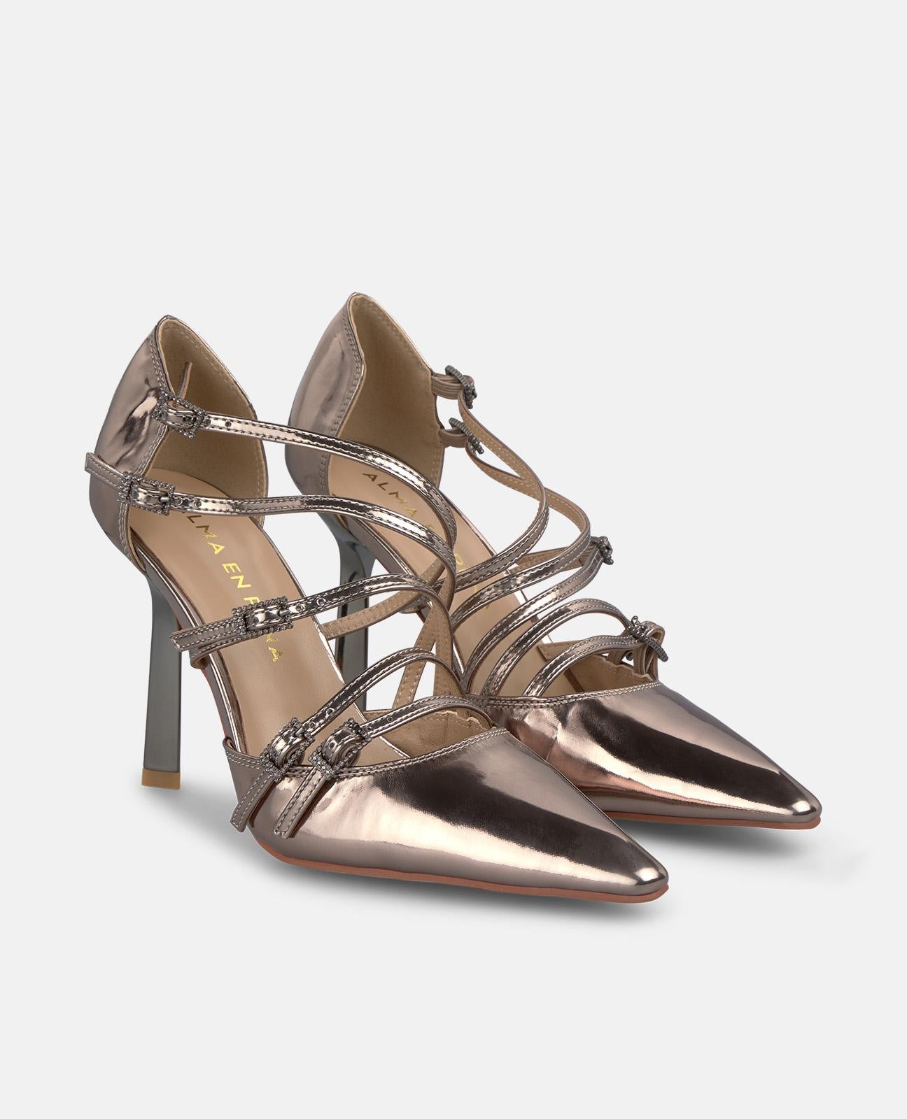 alma-en-pena-riemchen-pumps-silber-spitz-10-cm image 2