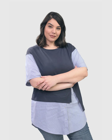 alembika-schoolgirl-tunika-navy-2-in-1-look image 6
