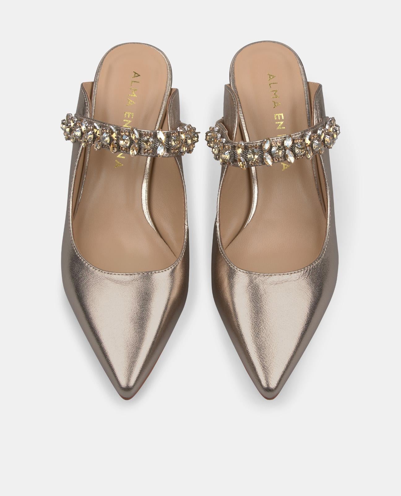 alma-en-pena-mules-bronze-mit-strass-6-cm-absatz image 4