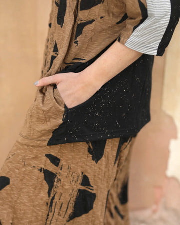 alembika-ru-crinkle-dolman-top-shirt-sepia-3-4-arm image 7